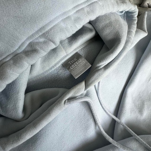 TNA COZY FLEECE BOYFRIEND HOODIE - Picture 3 of 3